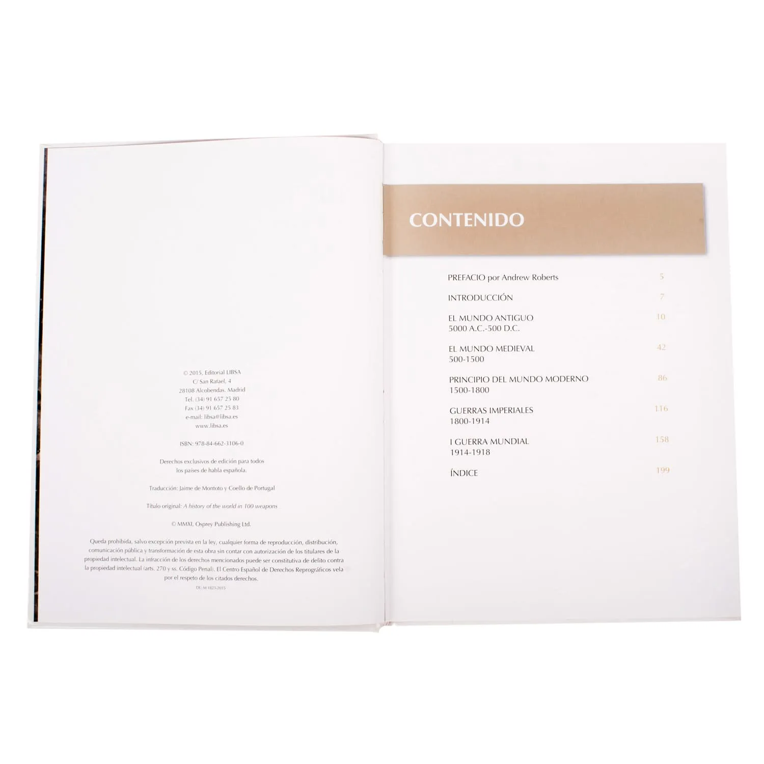 Atlas Historia del mundo a través de las Armas - Imagen 2