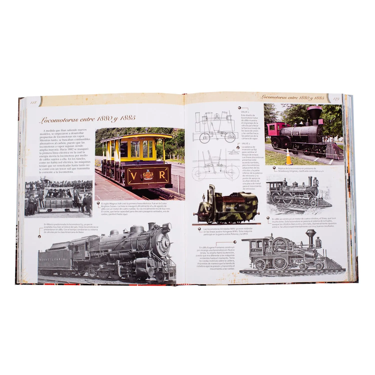 Atlas Ilustrados Trenes muy Antiguos - Imagen 3