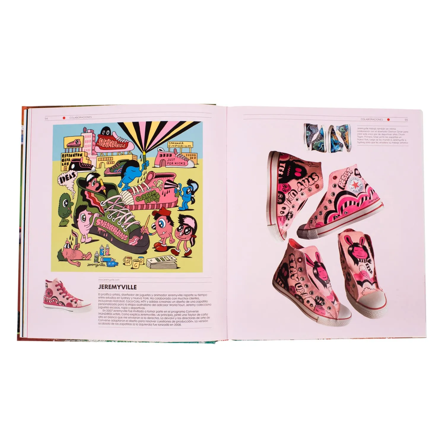 Atlas Ilustrado de las Zapatillas con Arte - Imagen 3