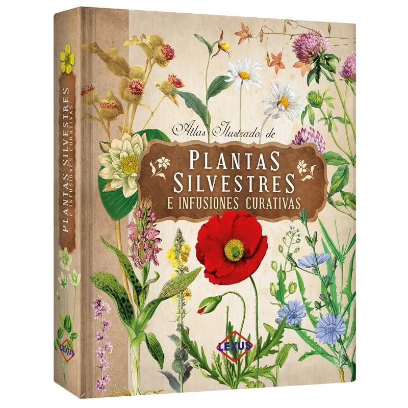 Atlas Ilustrado Plantas Silvestres e Infusiones Curativas