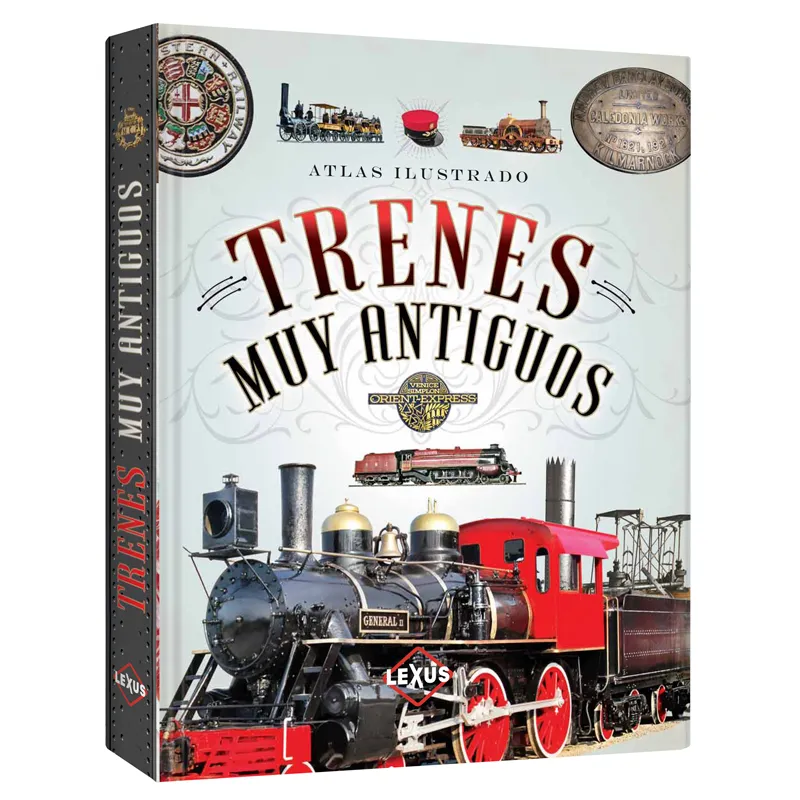 Atlas Ilustrados Trenes muy Antiguos