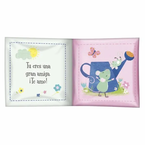 Te Amo Ratona, Libro de Tela - Imagen 2