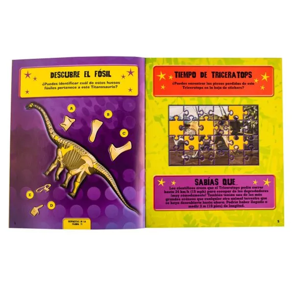 Asombroso Libro de Stickers y Actividades - Imagen 2