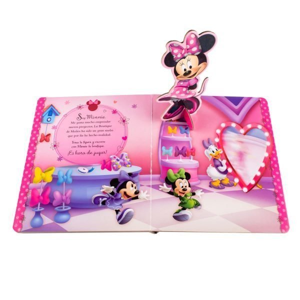 Soy Disney Soy Minnie, libro + figura base - Imagen 2
