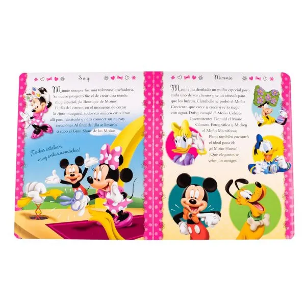 Soy Disney Soy Minnie, libro + figura base - Imagen 4