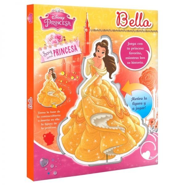 Soy Princesa Bella, libro + figura base