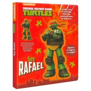 Soy Rafael – Turtles Ninja, libro + figura base