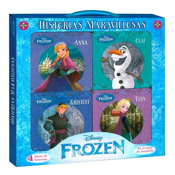 Disney Frozen Historias Maravillosas 4 Libros