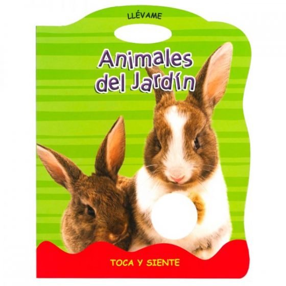 Animales de Jardín Toca y Siente - Lexus Editores Ecuador - Lexus Kids