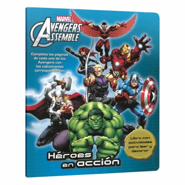 Avengers Assemble – Maletín de Actividades y Calcomonías - Imagen 2
