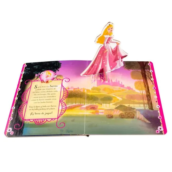 Soy Princesa Aurora, libro + figura base - Imagen 2