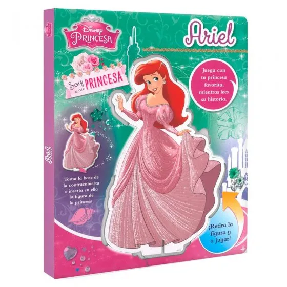 Soy Princesa Ariel, libro + figura base