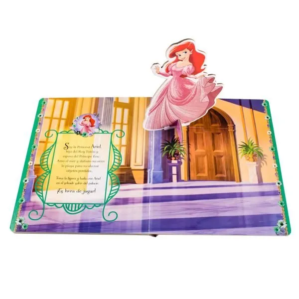 Soy Princesa Ariel, libro + figura base - Imagen 2