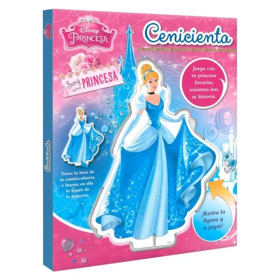 Soy Princesa Cenicienta, libro + figura base