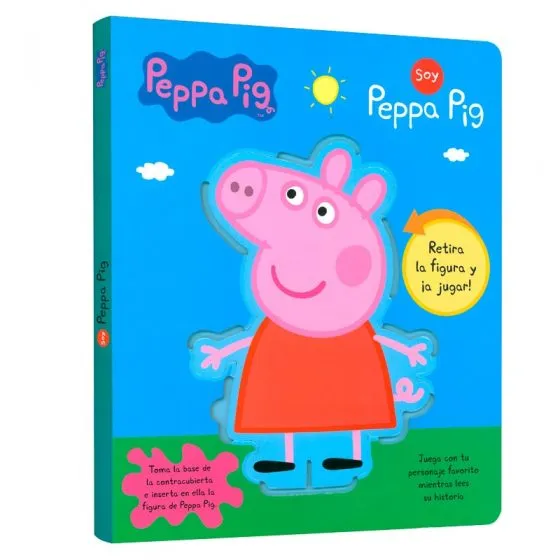 Soy Peppa Pig, libro + figura base