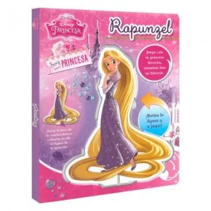 Soy Princesa Rapunzel, libro + figura base