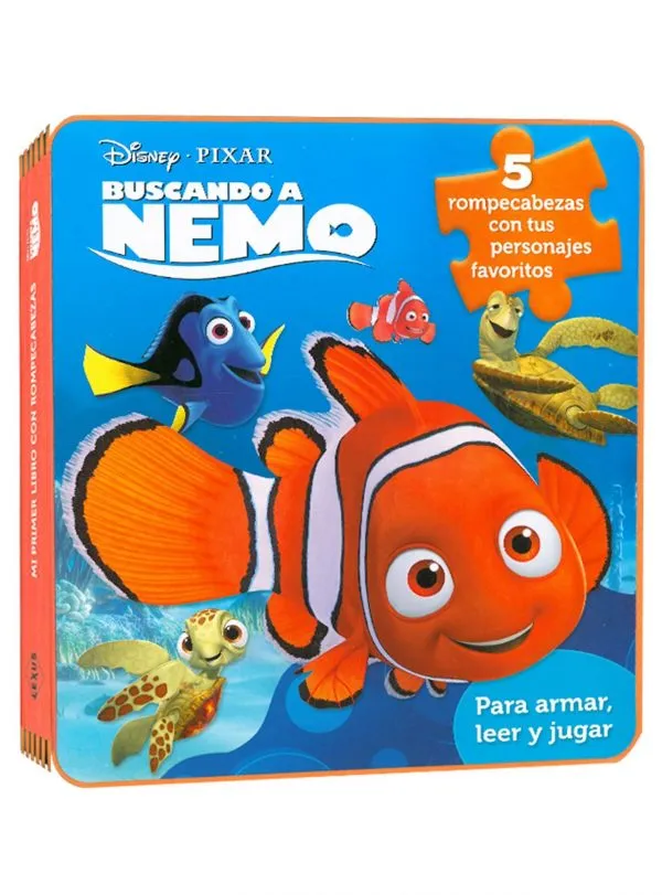Pixar Buscando a Nemo 5 Rompecabezas