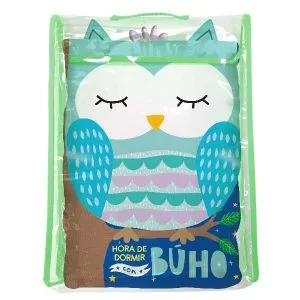Hora de Dormir con Búho – Libro Almohada