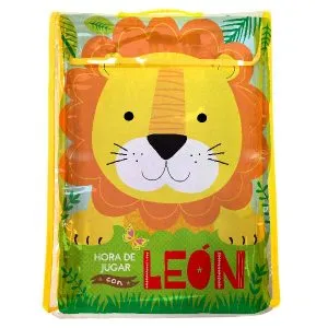 Hora de Jugar con León – Libro Almohada