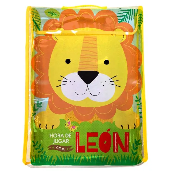 Hora de Jugar con León – Libro Almohada