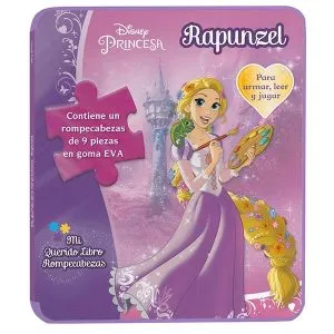 Princesa Rapunzel Rompecabeza 9 Piezas