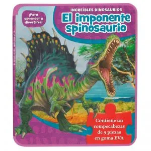 El Imponenente Spinosaurio Rompecabeza 9 Piezas