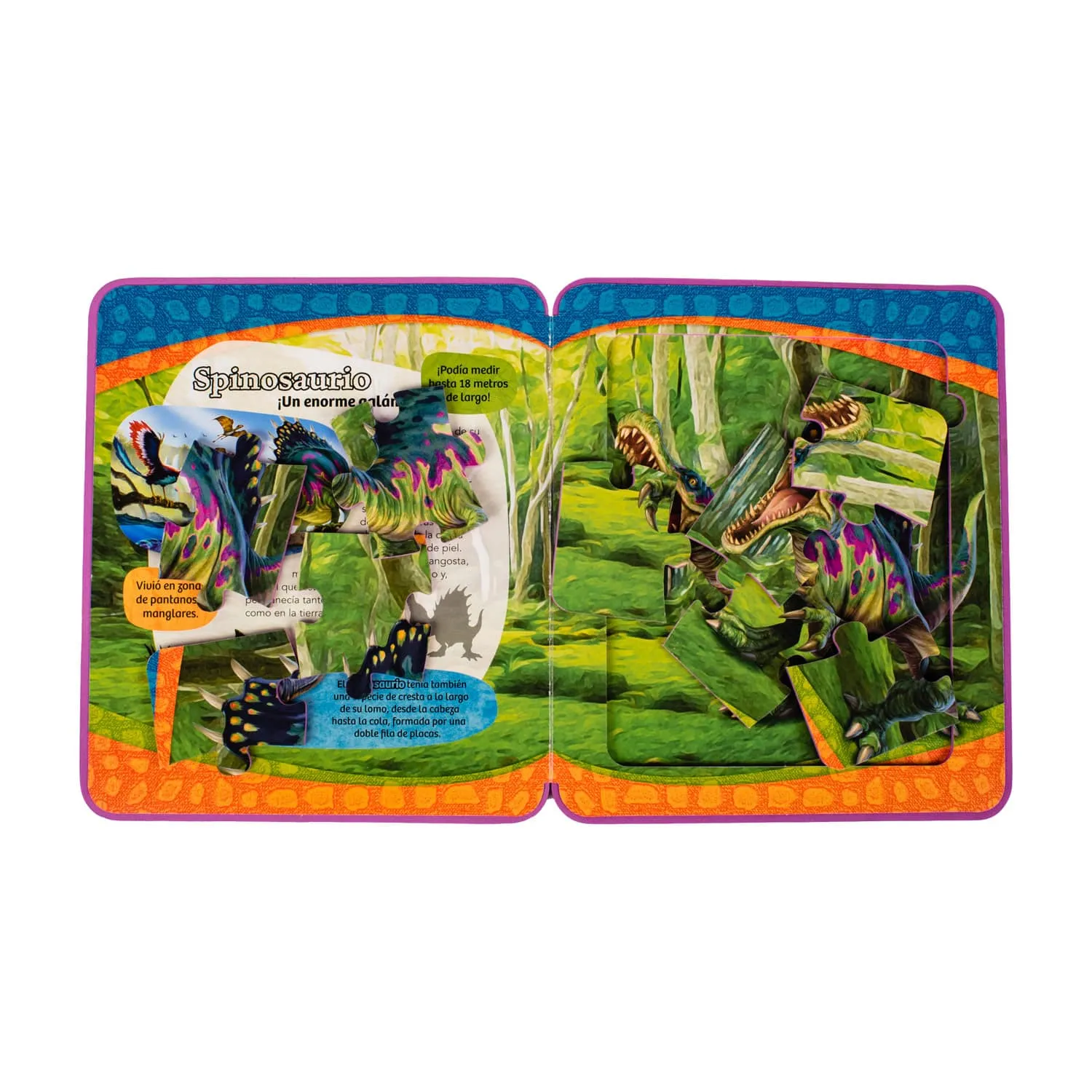 El Imponenente Spinosaurio Rompecabeza 9 Piezas - Imagen 3