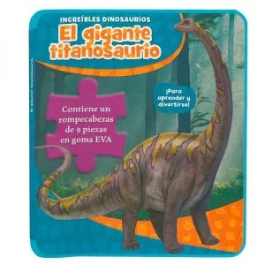 El Gigante Titanosaurio Rompecabezas 9 Piezas