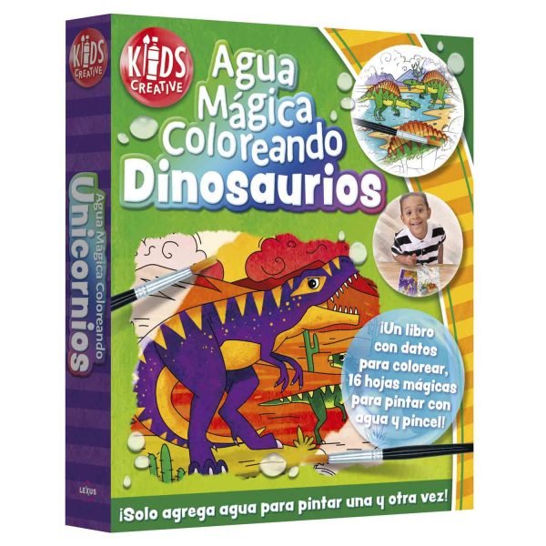 Agua Mágica, Coloreando Dinosaurios