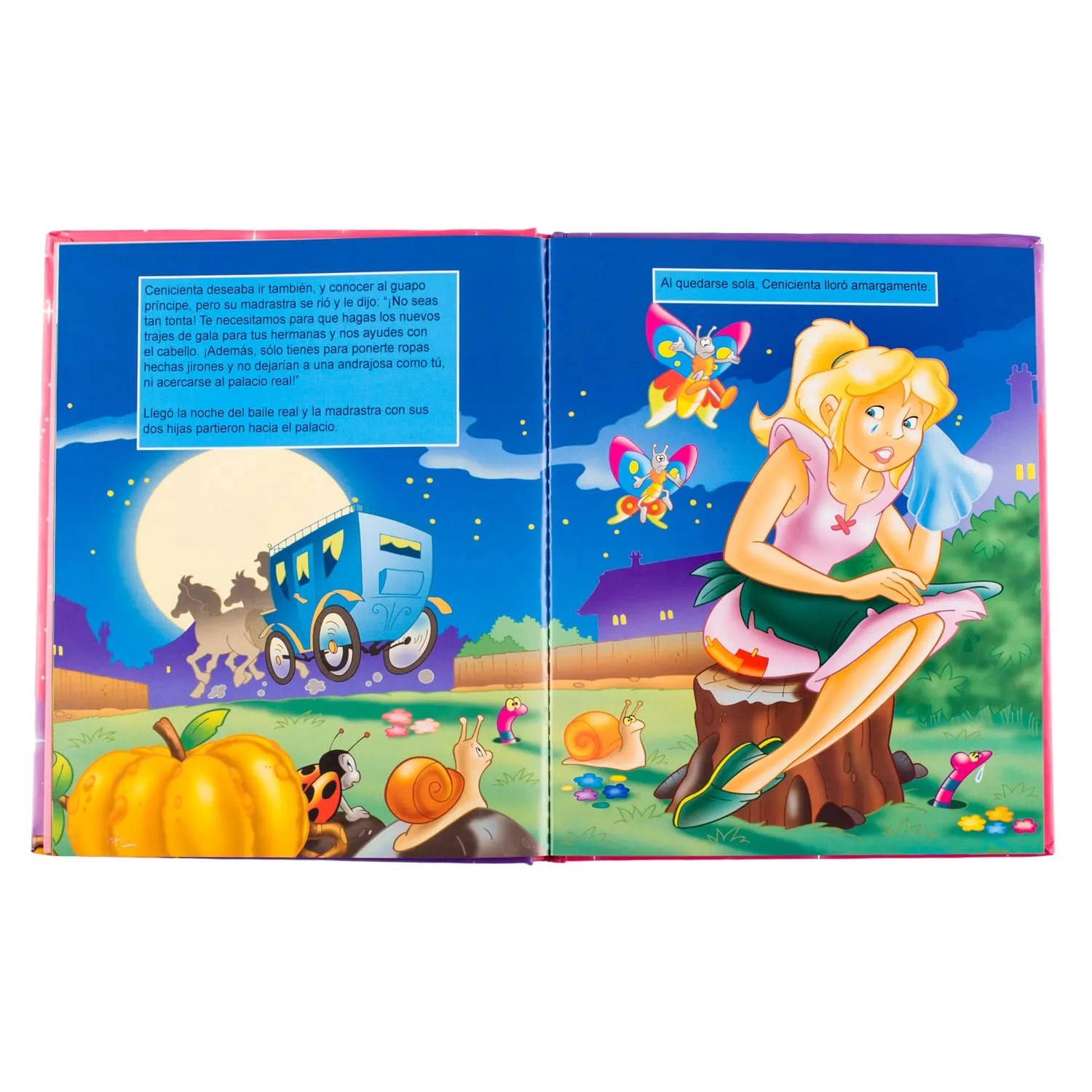 Libro Reversible Cuentos Clásicos Princesa Cenicienta - Imagen 3