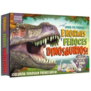 Pinta tus Propios Enormes y Feroces Dinosaurios