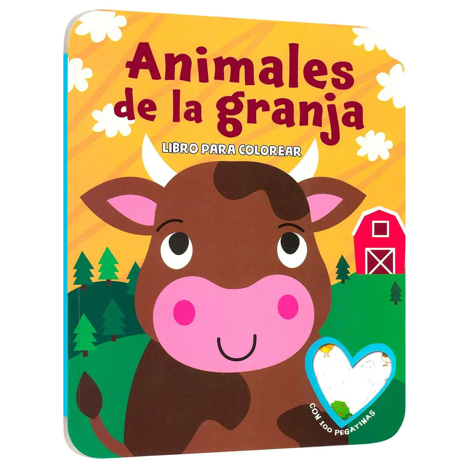 Animales de la Granja Libro para Colorear
