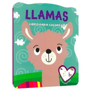 Llamas Libro para Colorear