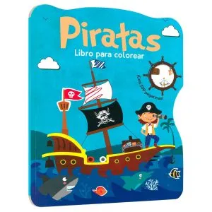 Piratas Libro para Colorear