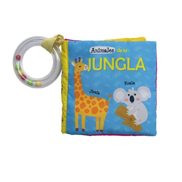 Animales de la Jungla, Didácticos para Bebés – Libros Blanditos