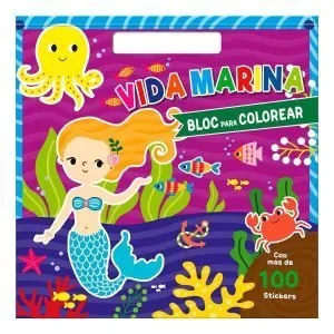 Vida Marina-Colorear