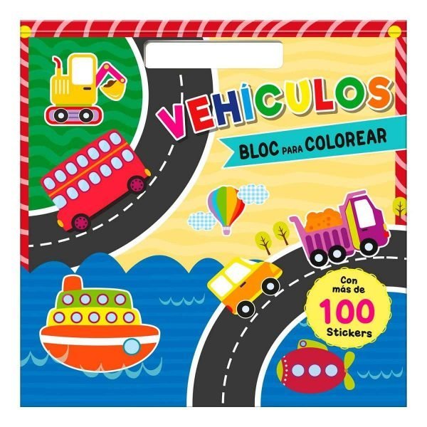 Vehículos- Colorear