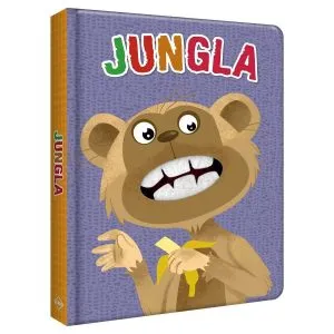 Jungla- Libro con boca de fieltro
