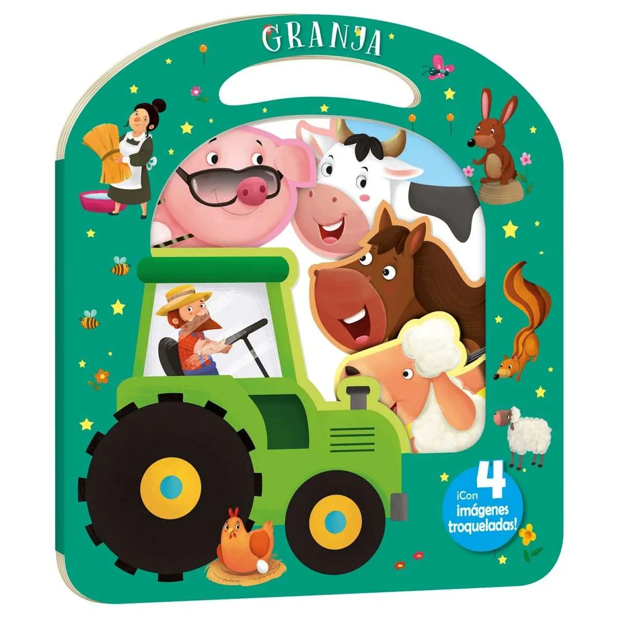 Granja – Mis Animales con 4 Imágenes Troqueladas