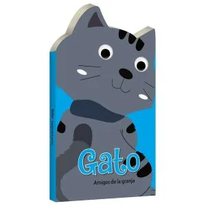 Gato – Colección Animales de la Granja, Diviértete con los Ojitos