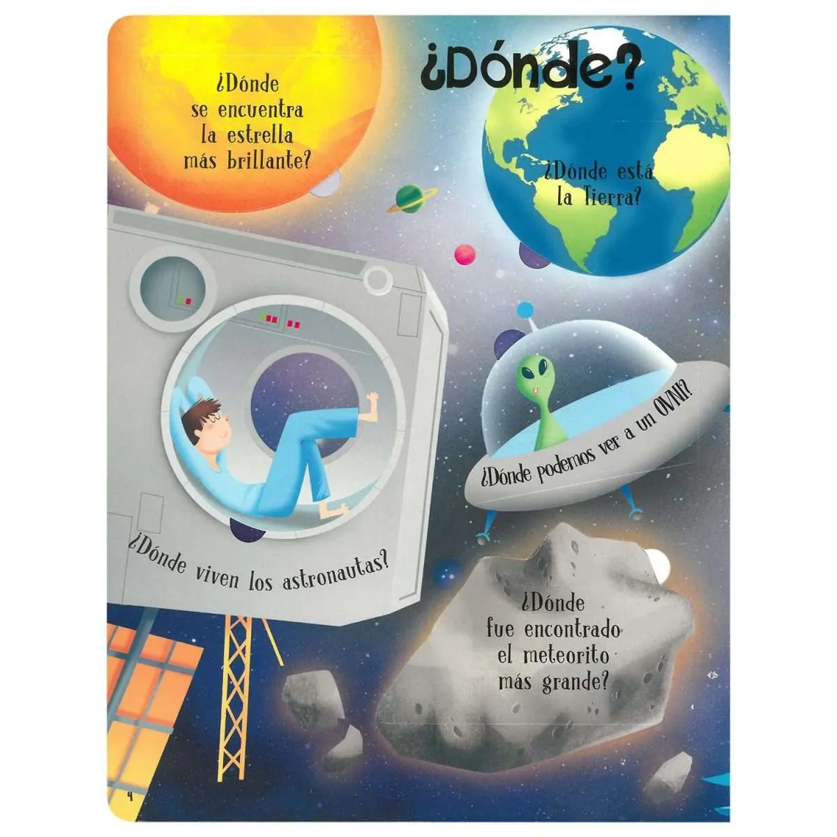 El Espacio – Libro Levanta Tapitas - Imagen 2