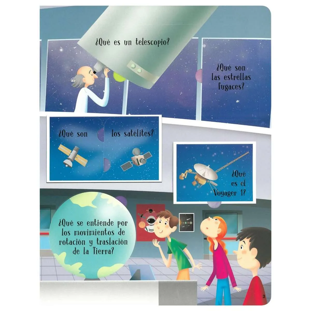 El Espacio – Libro Levanta Tapitas - Imagen 4