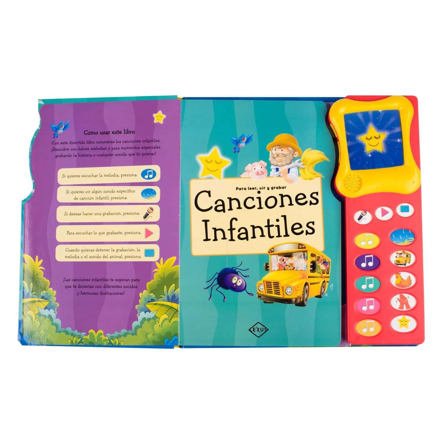 Canciones Infantiles para Leer, Oír y Grabar - Imagen 4