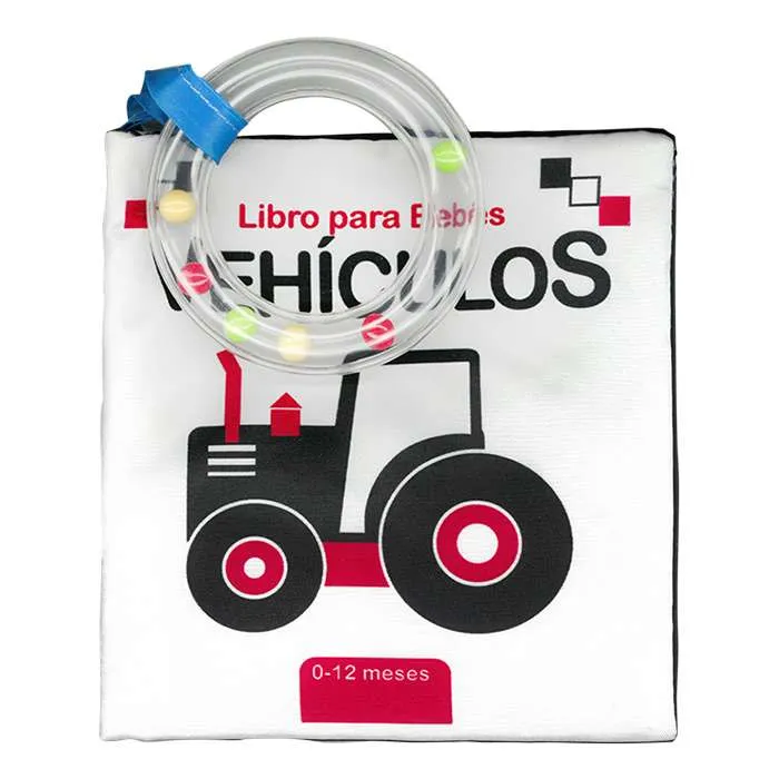 Libro Vehículos – Colección Libros Blanditos para Bebé