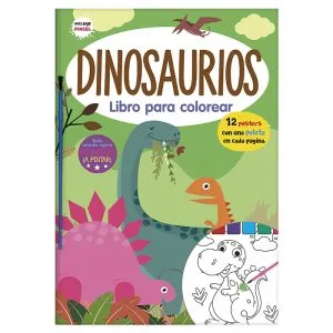 Dinosaurios Libro para Colorear