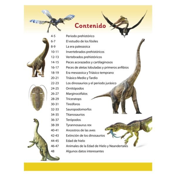 Enciclopedia Ilustrada Dinosaurios y Vida Prehistórica - Imagen 2
