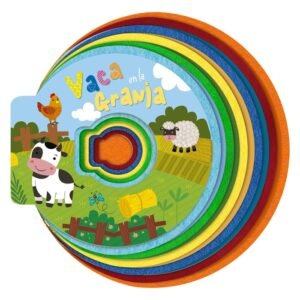 Vaca en la Granja – Libro de Fieltro