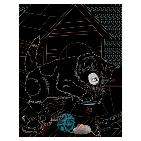 Mascotas – Colección Raspar y Colorear - Imagen 2