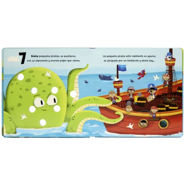 10 Pequeños Piratas Diversión Numérica - Imagen 3