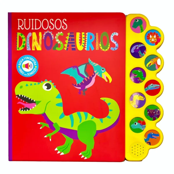 Libro Con Sonidos – Ruidosos Dinosaurios
